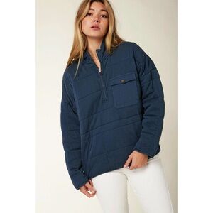 O’Neill Mable Quilted half zip pullover